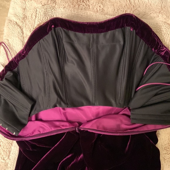 Badgley Mischka Strapless Cocktail Dress - Picture 11 of 14